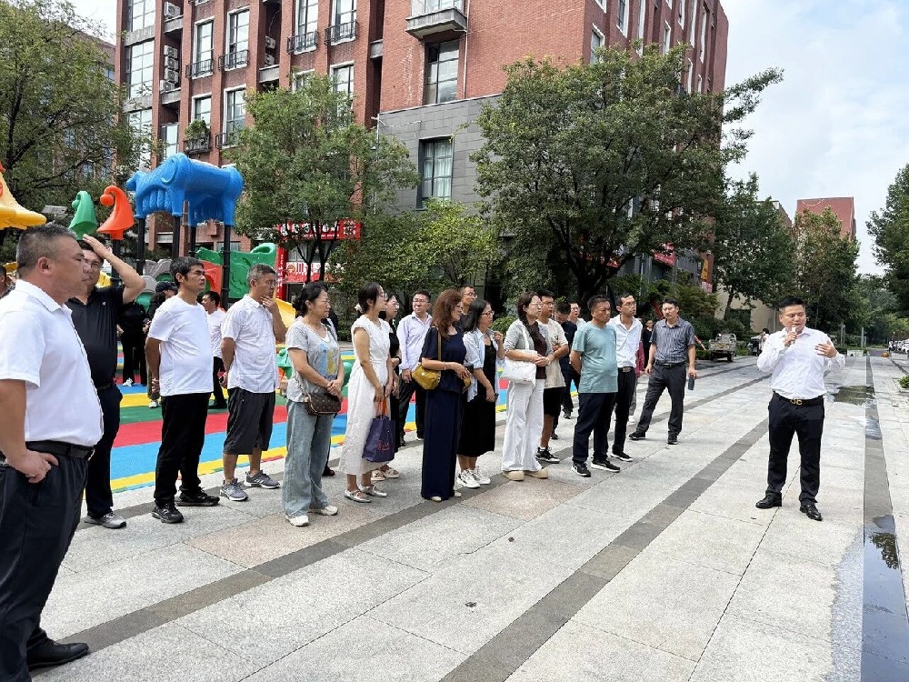 甘肅省臨夏州永靖縣黨政干部能力提升培訓班到訪綠天使集團觀摩學習